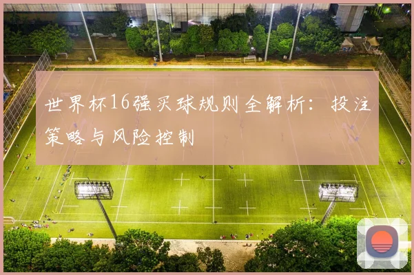 世界杯16强买球规则全解析：投注策略与风险控制